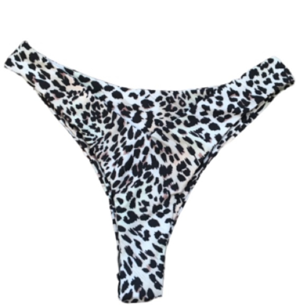 Leopard print bikini seamless bottom
